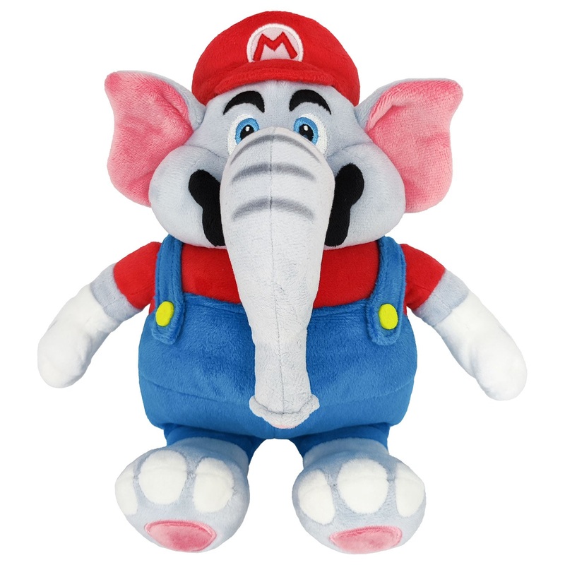 Elephant Mario 10 Plush New