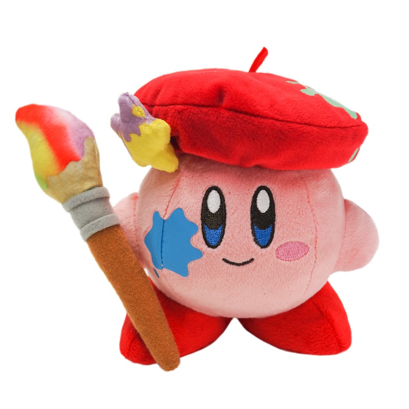 Kirby 5 Artist Plush New