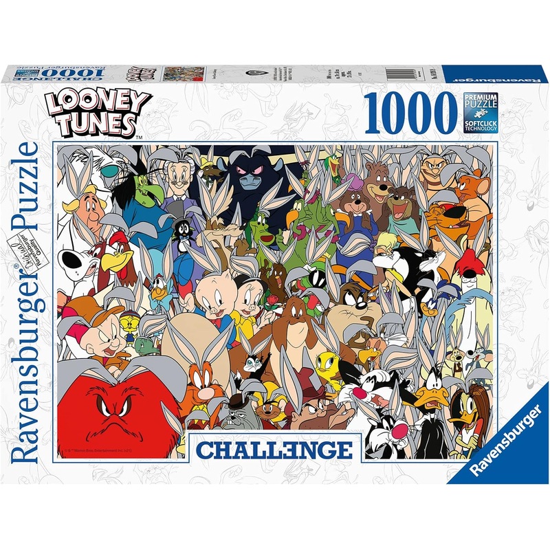 Looney Tunes 1000 Piece Puzzle New