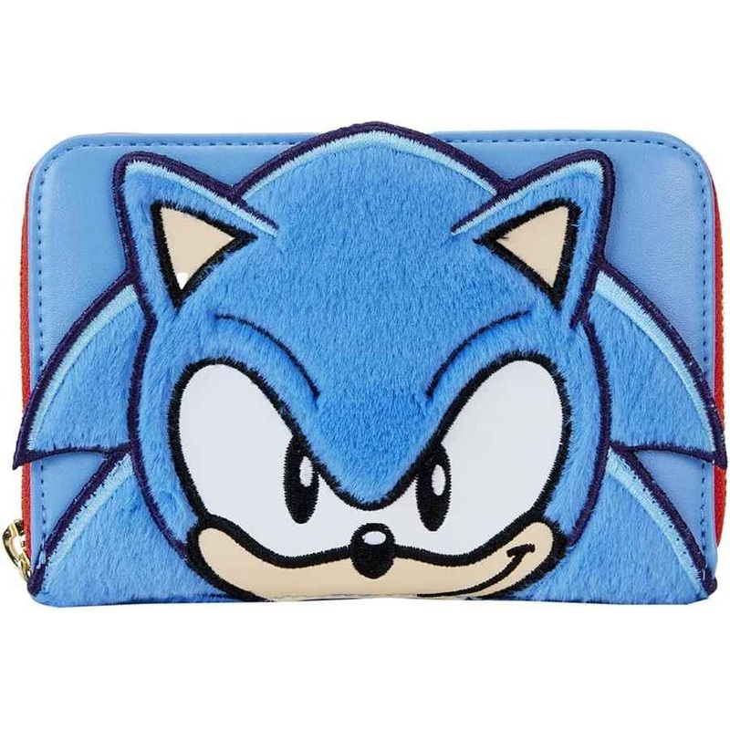 Loungefly Sega Sonic The Hedgehog Zip-Around Wallet New