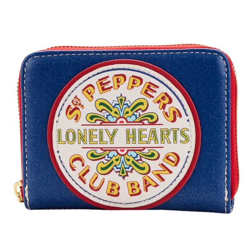 Loungefly The Beatles Sgt Peppers Zip-Around Wallet New