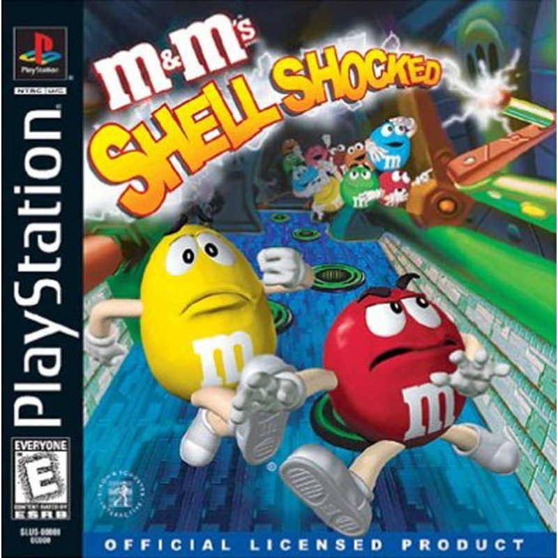 M & Ms Shell Shocked PS1 Used