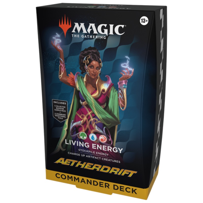 Magic Aetherdrift Living Energy Commander New