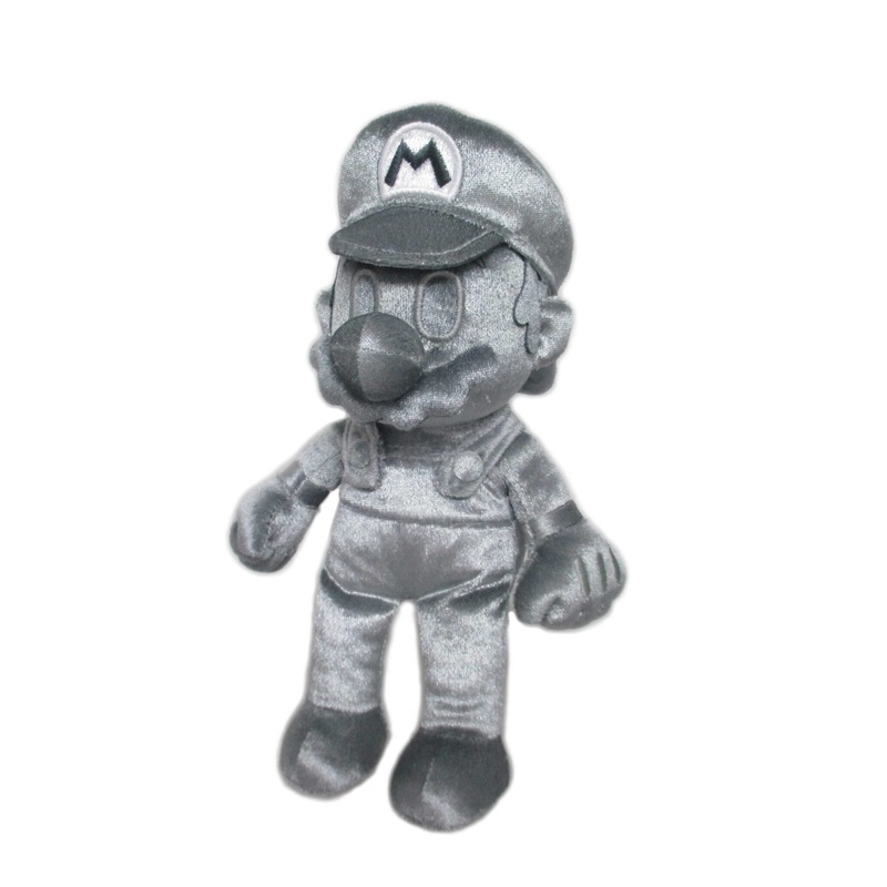 Metal Mario 10 Plush New