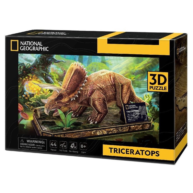 National Geographic 3D Puzzle Triceratops