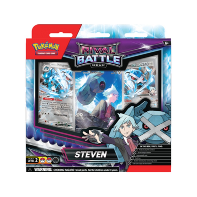 Pokemon Battle Rival Deck Steven New