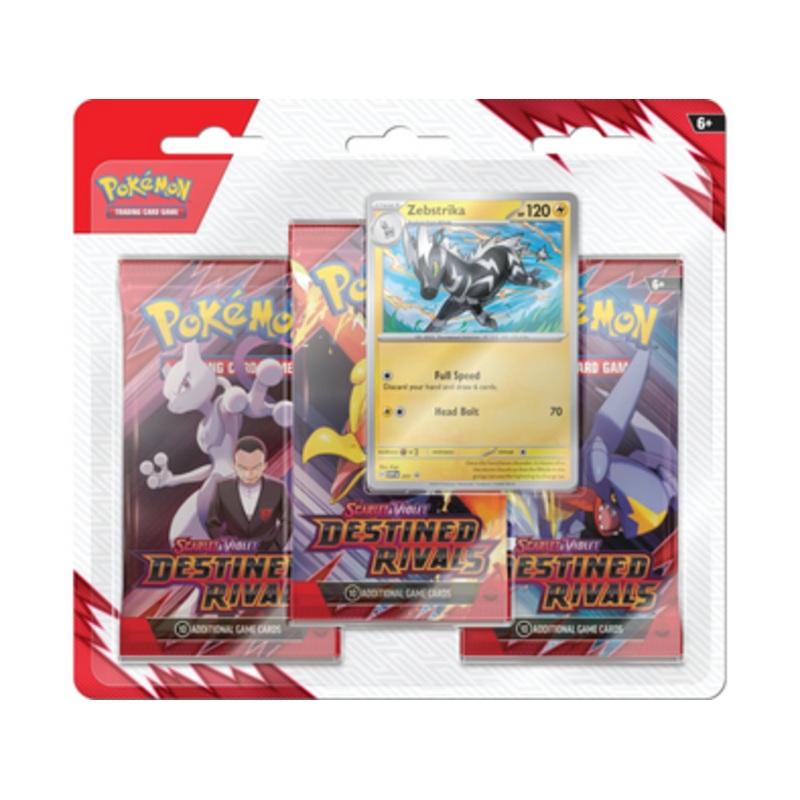 Pokemon Destined Rivals Zebstrika Card New