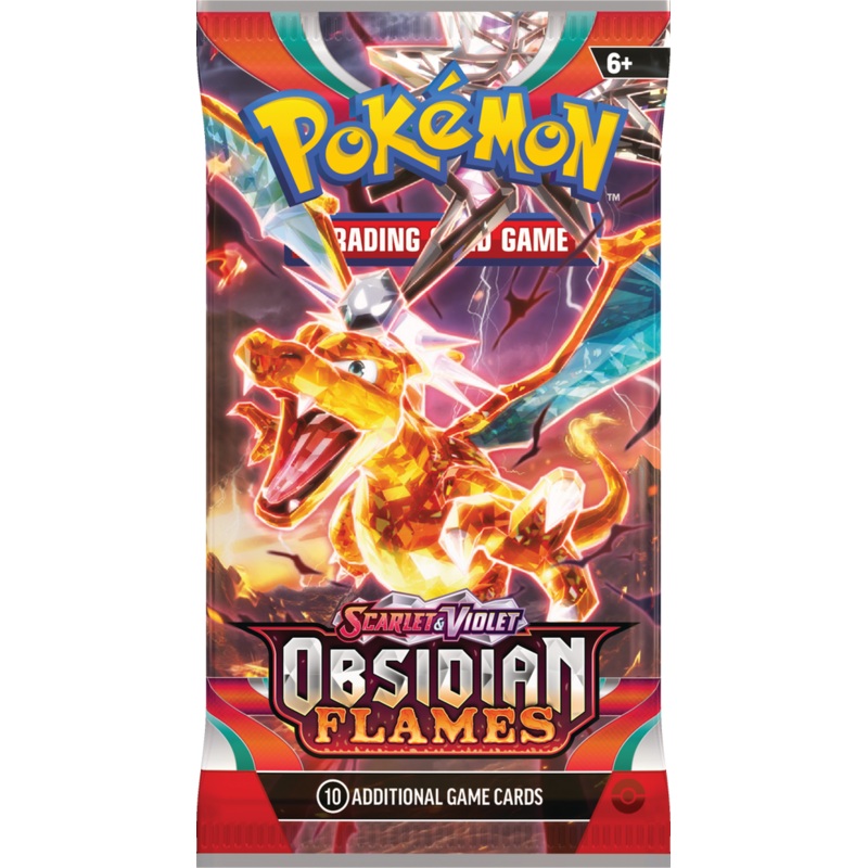 Pokemon Scarlet & Violet Obsidian Flames Booster Pack New