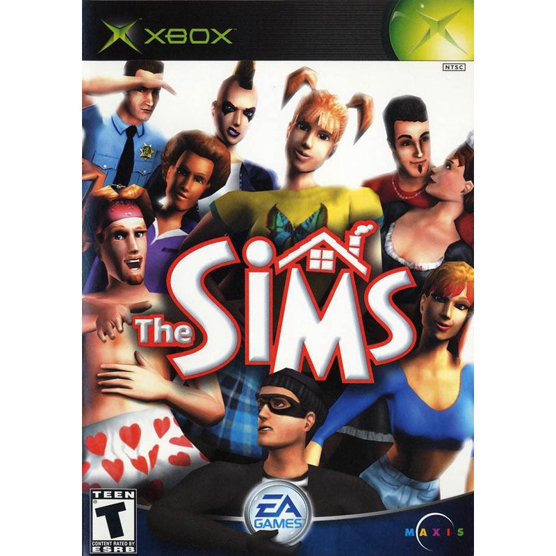Sims (Large Tears In Shrink Wrap) Xbox New