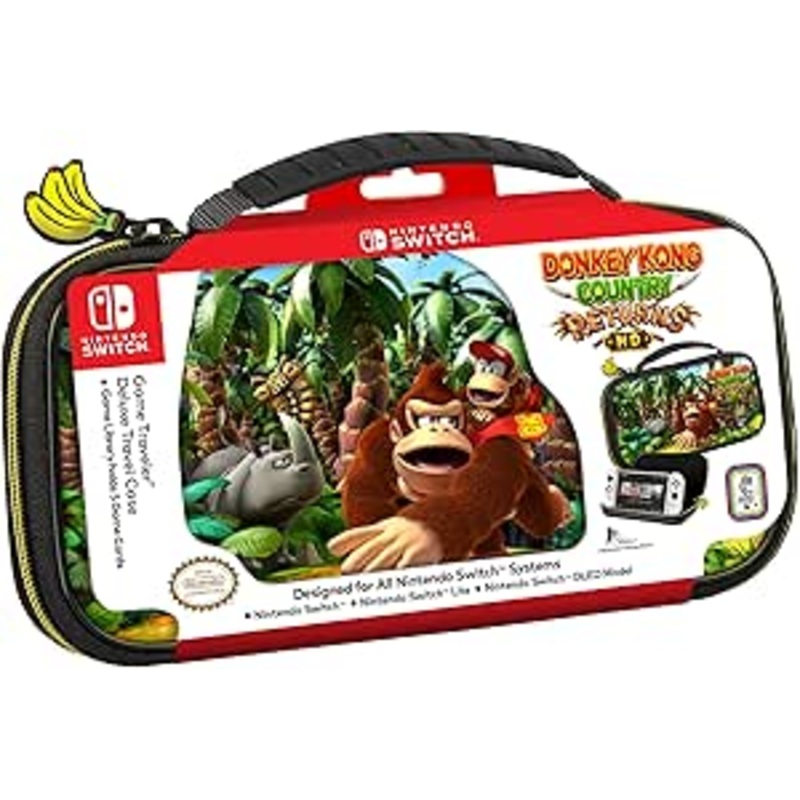 Switch Carry Case Donkey Kong Country Returns Travel Case New