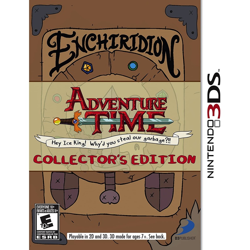 Adventure Time Hey Ice King Whyd You Steal Our Garbage Collectors Edition 3DS Used