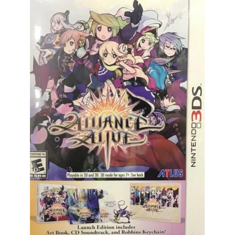 Alliance Alive Launch Edition 3DS Used