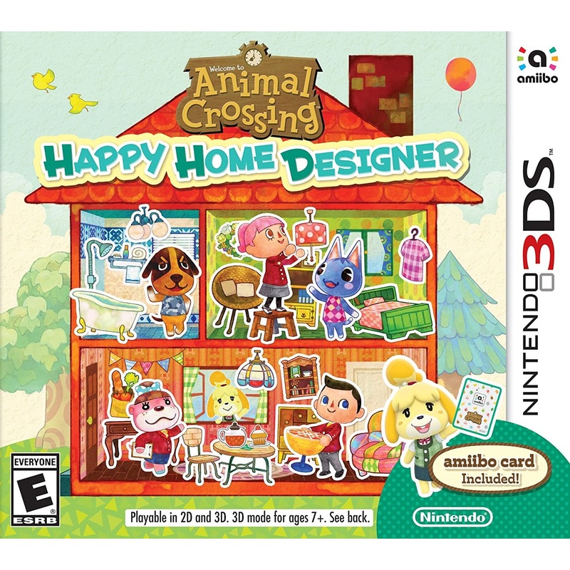 Animal Crossing Happy Home Designer 3DS Used