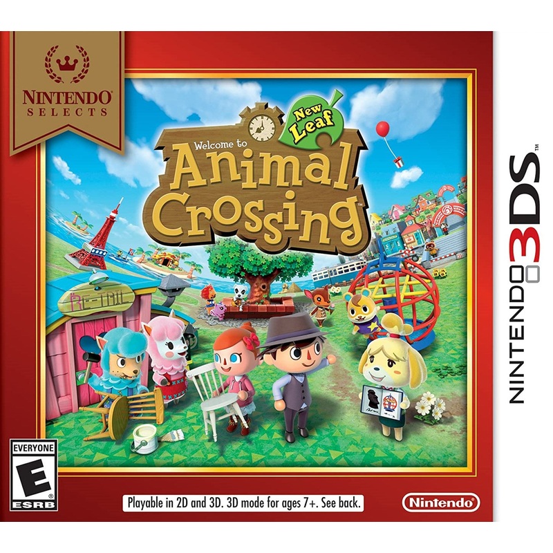 Animal Crossing New Leaf Nintendo Selects 3DS Used