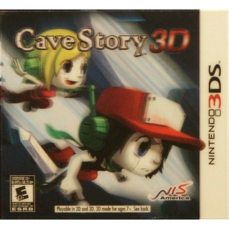 Cave Story 3D With Lenticular Cover 3DS Used