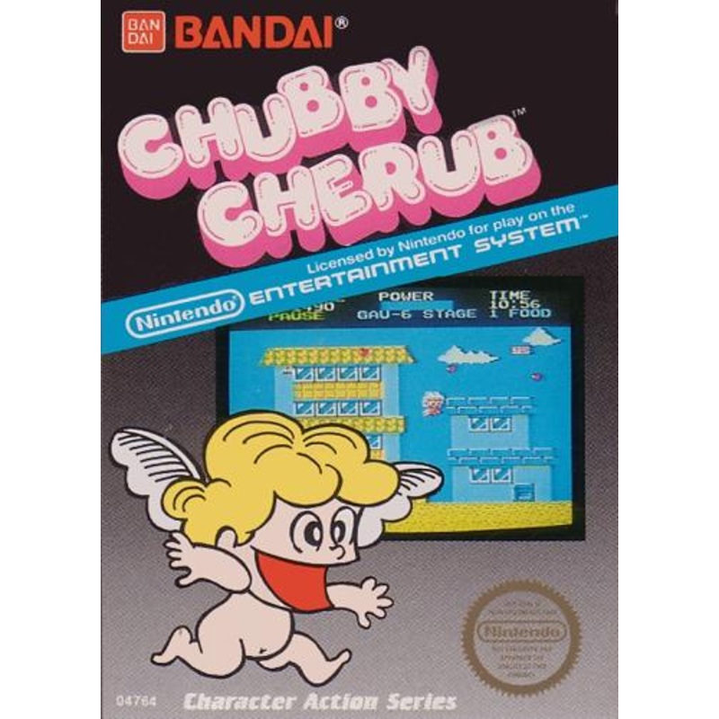 Chubby Cherub NES Used Cartridge Only