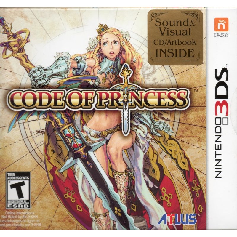 Code Of Princess Launch Edition 3DS Used