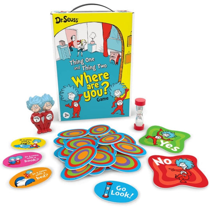 Dr Seuss Thing One and Thing 2 Where Are You? Board Game New