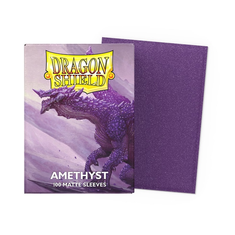 Dragon Shield Sleeves Matte Amethyst New