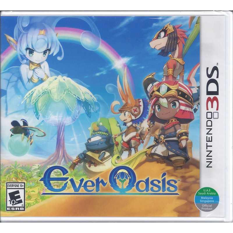 Ever Oasis 3DS World Edition New