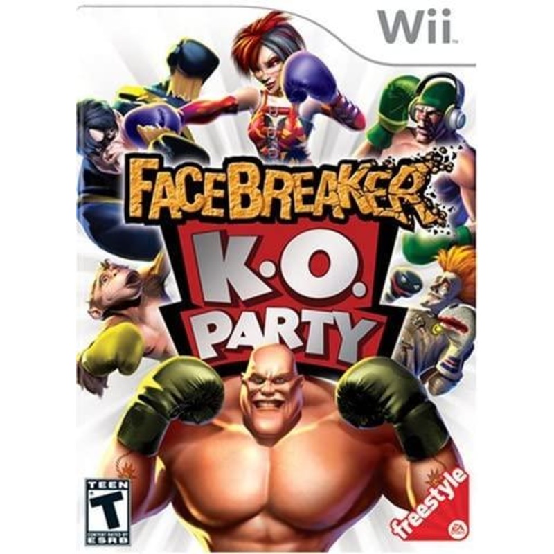 Facebreaker KO Party Wii New