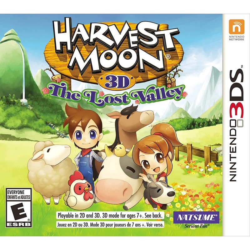 Harvest Moon The Lost Valley 3DS Used Cartridge Only