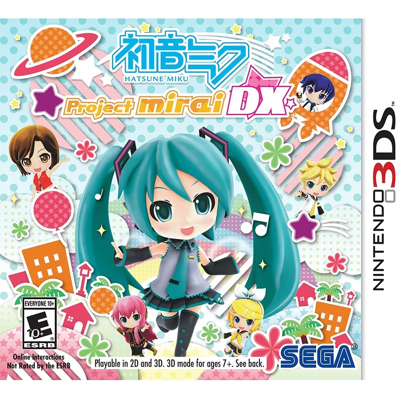 Hatsune Miku Project Mirai Dx 3DS Used