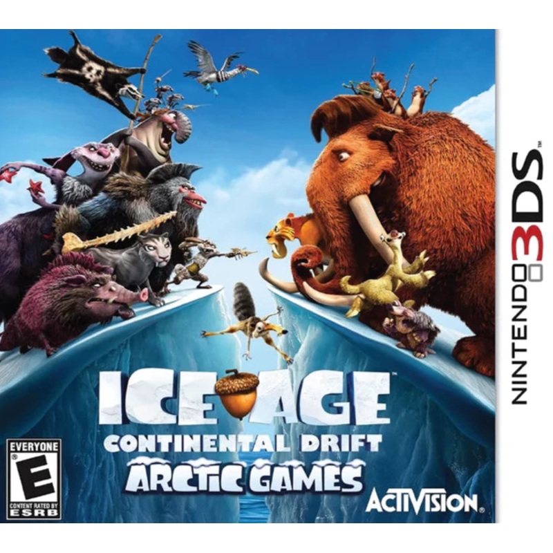 Ice Age Continental Drift Arctic Games 3DS Used