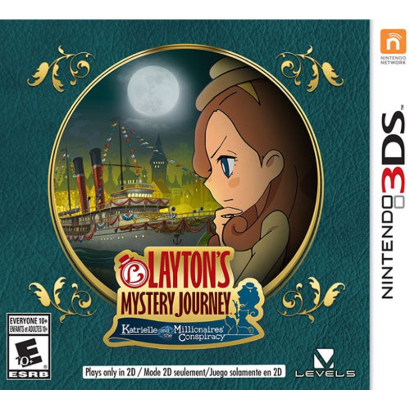 Laytons Mystery Journey Katrielle And The Millionaires Conspiracy 3DS Used Cartridge Only