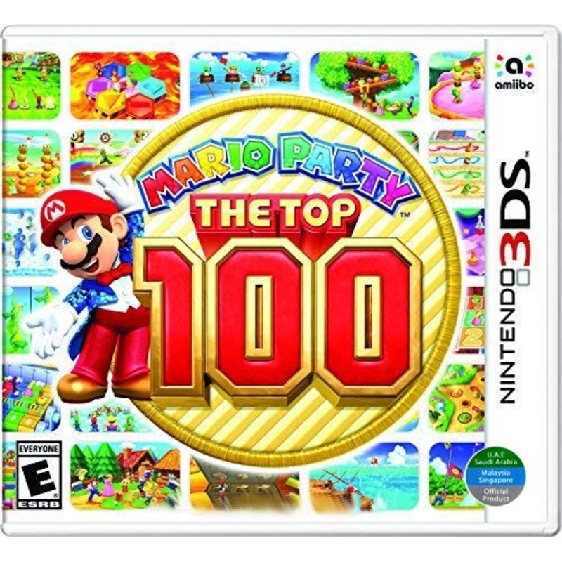 Mario Party The Top 100 World Edition 3DS New