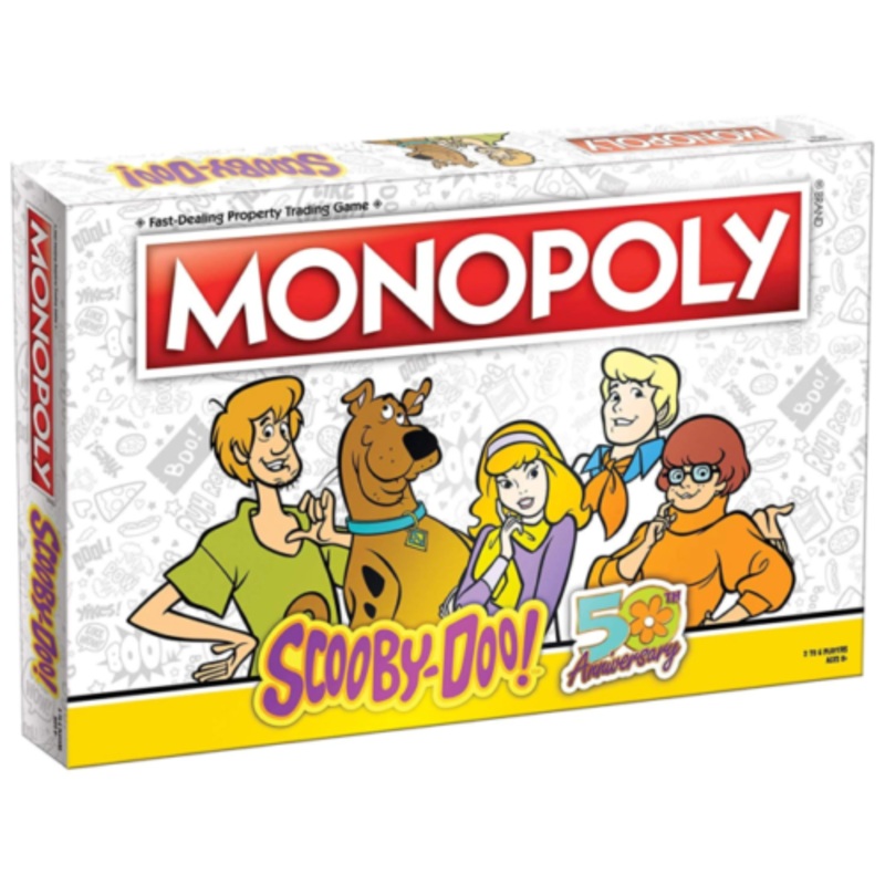 Monopoly Scooby-Doo 50th Anniversary Edition Board Game New