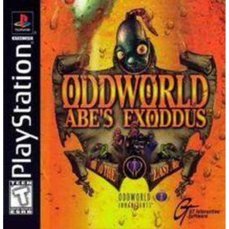 Oddworld Abes Exoddus PS1 Used