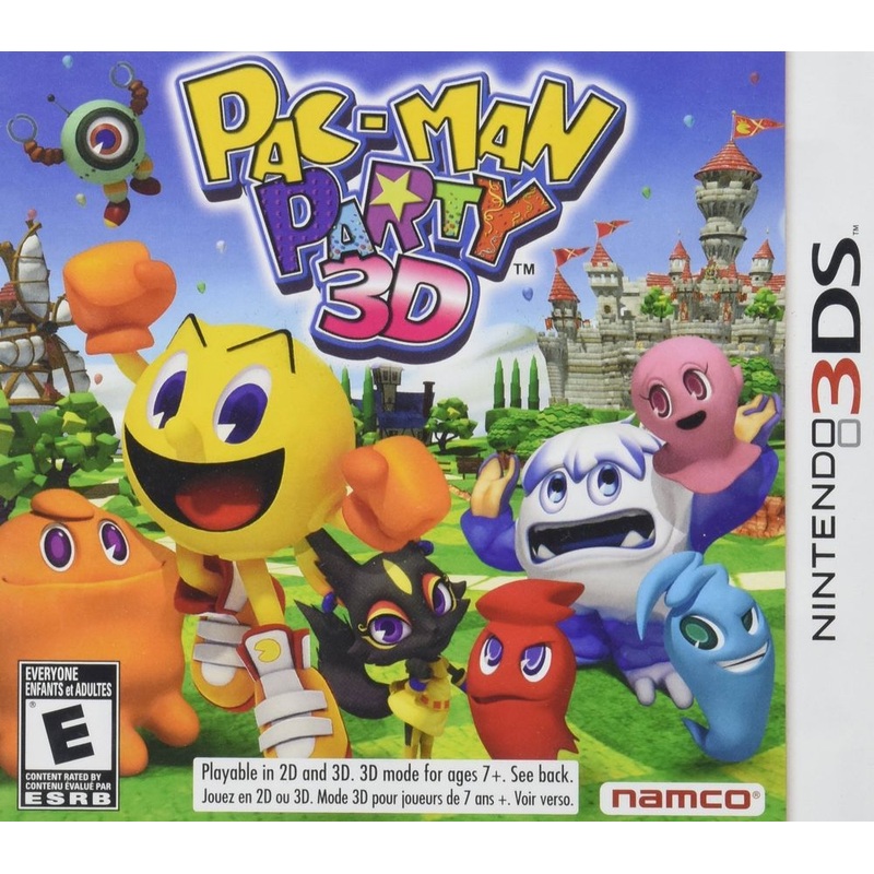 Pacman Party 3D 3DS Used