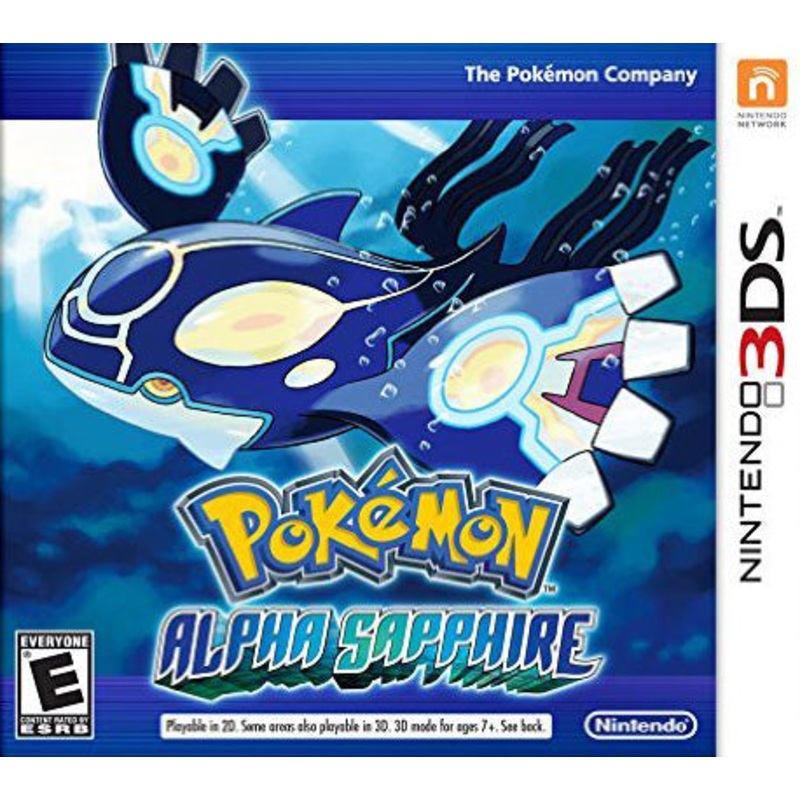 Pokemon Alpha Sapphire North American Edition 3DS Used