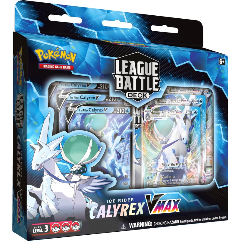 Pokemon Calyrex Ice Rider VMax League Battle Deck