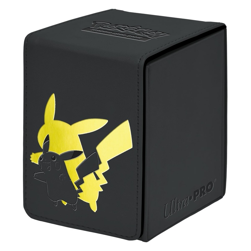 Pokemon Deck Box Alcove Flip Elite Pikachu New