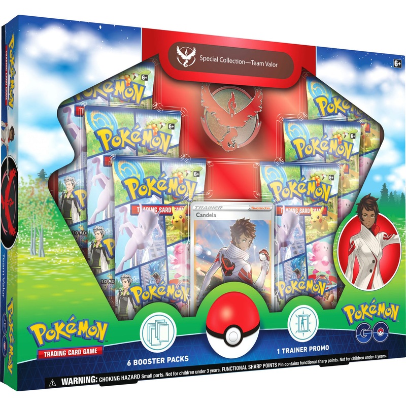 Pokemon Go Teams Special Collection Team Valor New