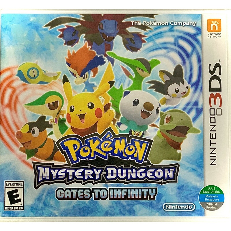 Pokemon Mystery Dungeon Gates To Infinity World Edition 3DS New
