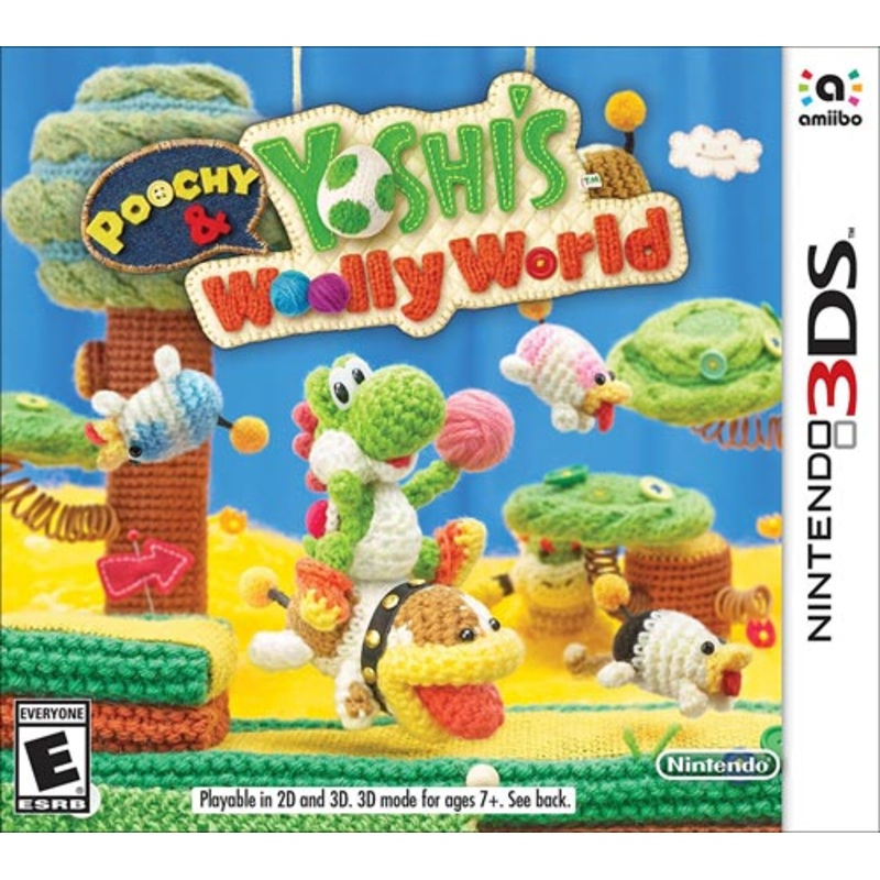 Poochy & Yoshis Woolly World 3DS New