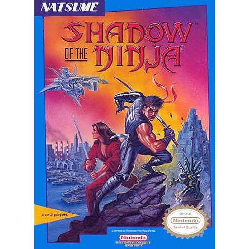 Shadow of the Ninja NES Used Cartridge Only (minor blemish on label)