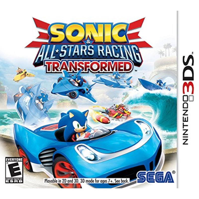 Sonic & All Stars Racing Transformed 3DS Used