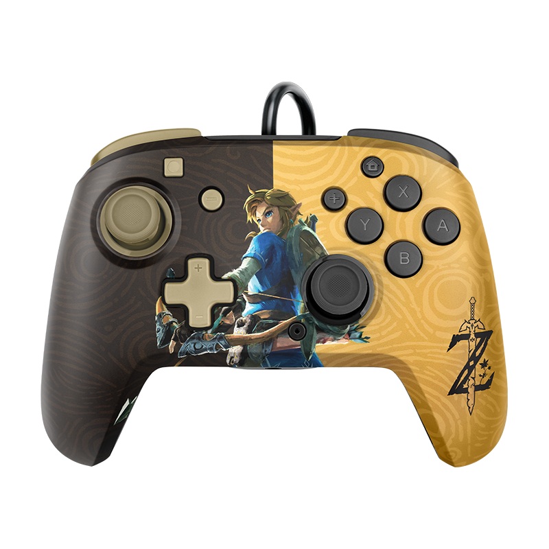 Switch Controller Wired PDP Faceoff Pro Controller Hyrule Hero Link New