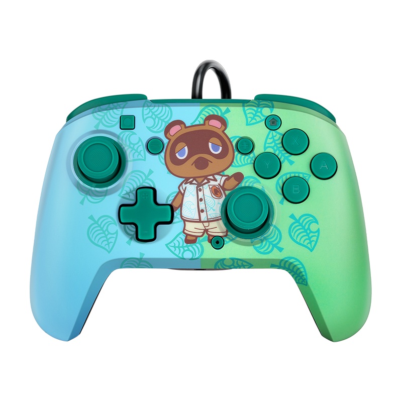 Switch Controller Wired PDP Faceoff Pro Controller Tom Nook New