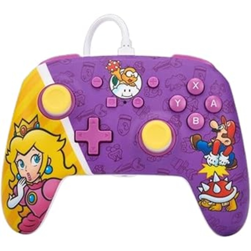 Switch Controller Wired Power A Princess Peach New