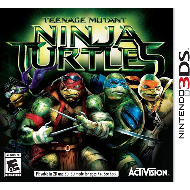 Teenage Mutant Ninja Turtles 3DS Used