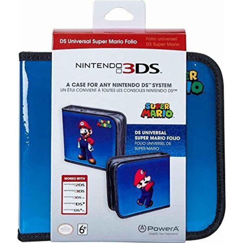 3DS Carry Case Super Mario (Ds, Dsi, 3DS, 3DSXL, New 3DSXL, New 2DSXL) NEW
