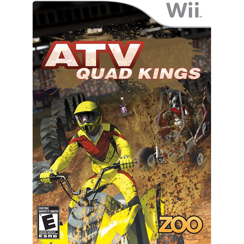 ATV Quad Kings Cardboard Sleeve Wii Used