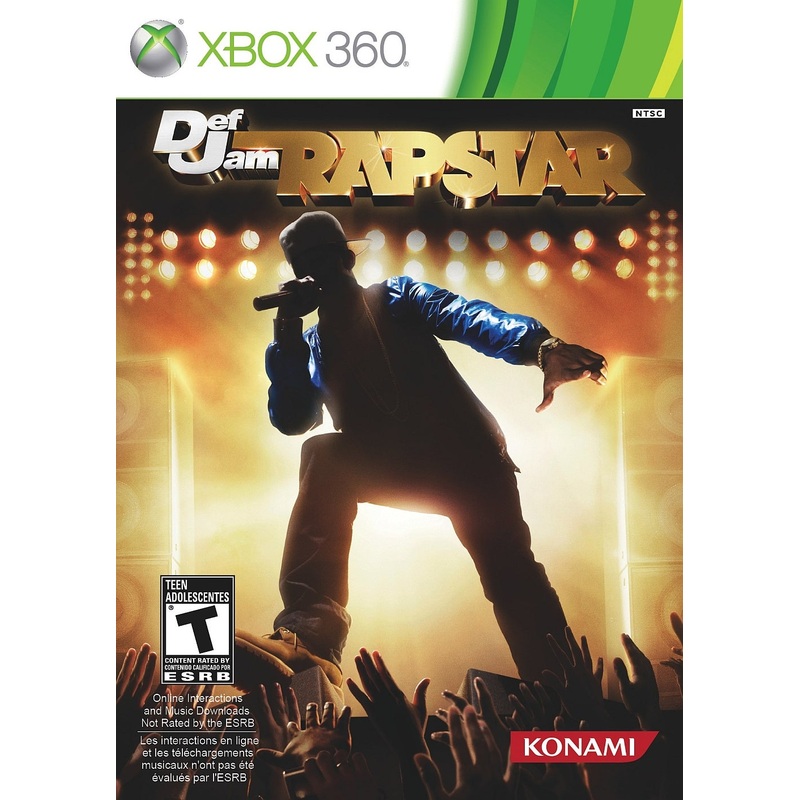 Def Jam Rapstar Game Only Mic Required 360 New