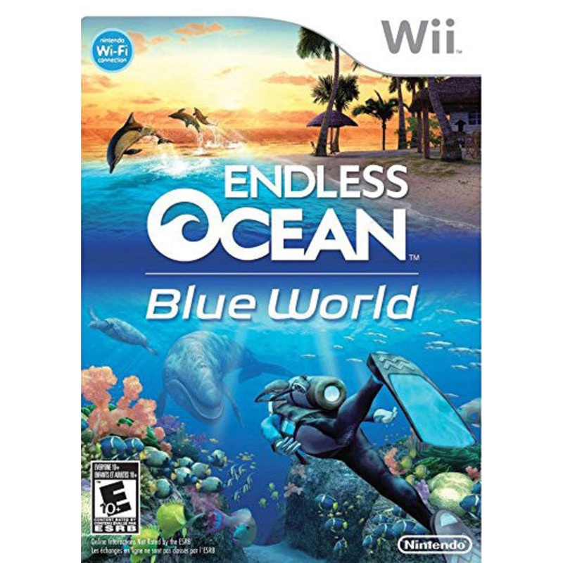 Endless Ocean Blue World Wii Used