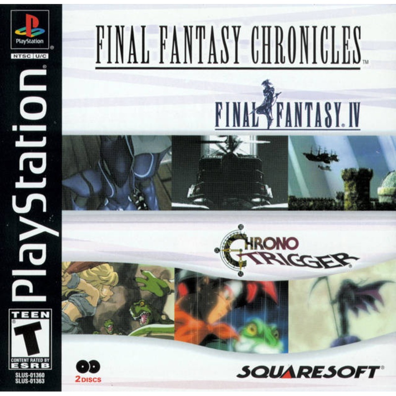 Final Fantasy Chronicles Black Label PS1 Used